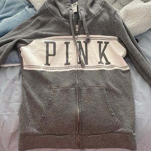 PINK vs zipper hoodie